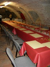 Tafel fr Familienfeier