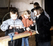 Beim Feilen